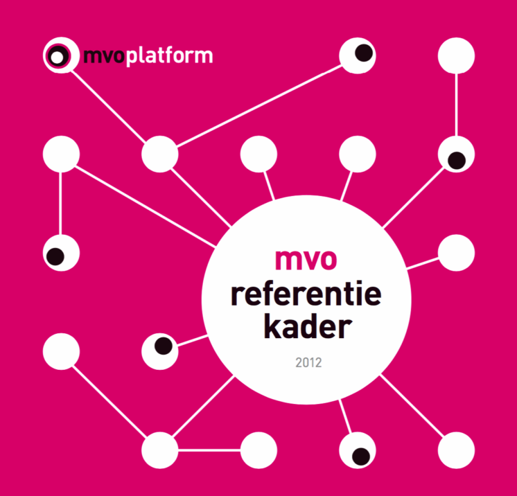 publication cover - MVO Referentiekader 2012