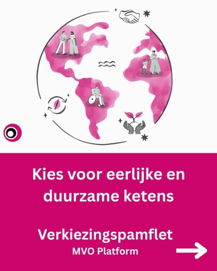 publication cover - Kies voor eerlijke en duurzame ketens – Verkiezingspamflet